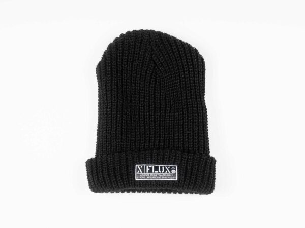 FLUX WARNING LABEL BEANIE